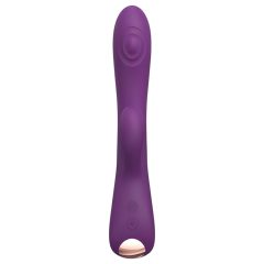  Love to Love Bunny&Clyde - Purple Pulsing Vibrator with Clitoral Arm