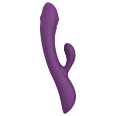   Love to Love Bunny&Clyde - Purple Pulsing Vibrator with Clitoral Arm
