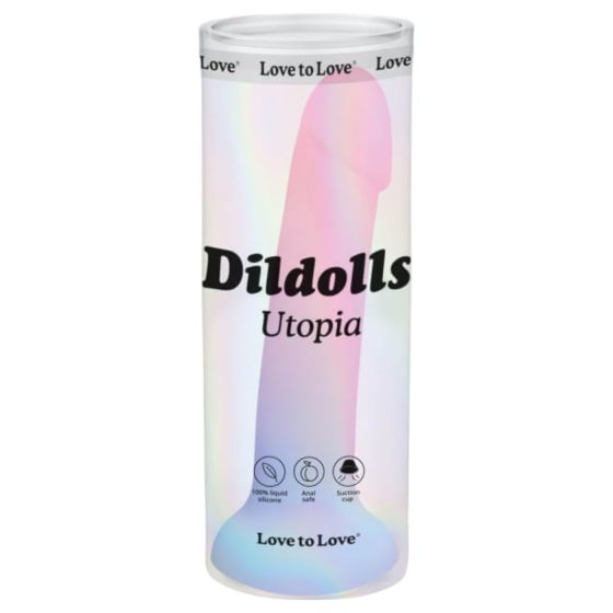 Dildolls Utopia - Colorful Silicone Suction Cup Dildo