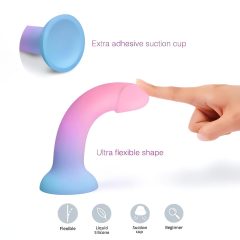 Dildolls Utopia - Colorful Silicone Suction Cup Dildo