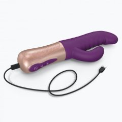   Love to Love Sassy Bunny - rechargeable, shock-pulsating vibrator with hammer (purple)