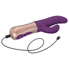   Love to Love Sassy Bunny - Rechargeable Thrusting Vibrator (Purple)