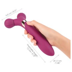   Love to Love Fireball - Rechargeable 2-in-1 Massager Vibrator (Red)