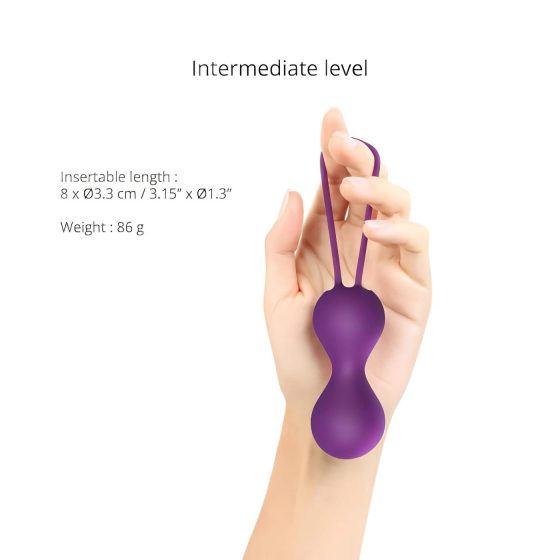 / Love to Love Joia - Silicone Ben Wa Ball Duo (Purple)