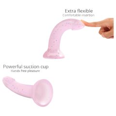 Starlight Dildo – Starry Suction Cup (Pink)