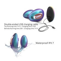 Wonderlover - Metallic Green G-Spot & Clitoral Vibrator