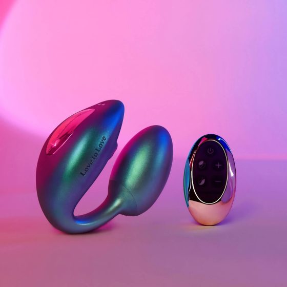 Wonderlover - Metallic Green G-Spot & Clitoral Vibrator