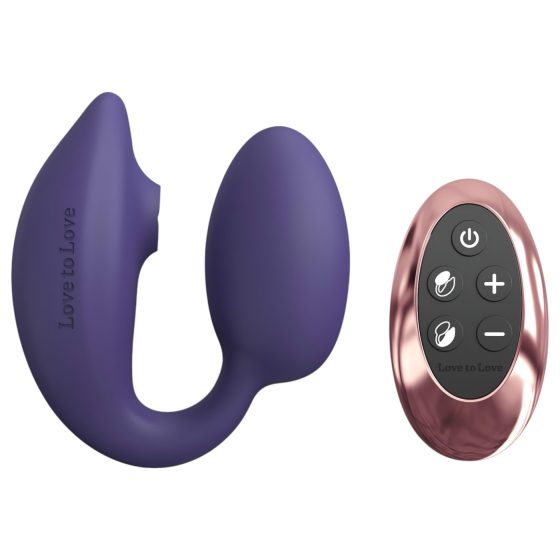 Love to Love Wonderlover - Clitoral Stimulating G-Spot Vibrator (Purple)