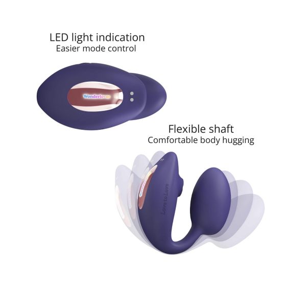 Love to Love Wonderlover - Clitoral Stimulating G-Spot Vibrator (Purple)
