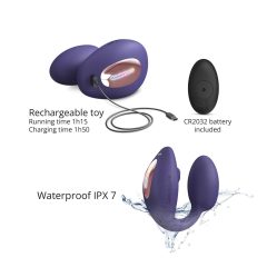   Love to Love Wonderlover - Clitoral Stimulating G-Spot Vibrator (Purple)
