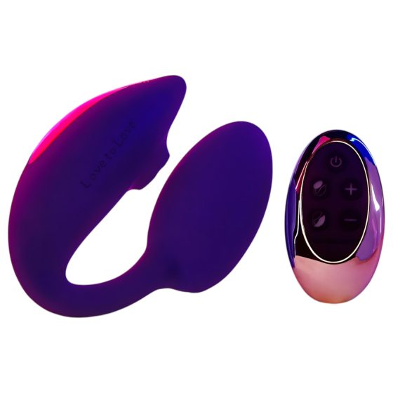 Love to Love Wonderlover - Clitoral Stimulating G-Spot Vibrator (Purple)
