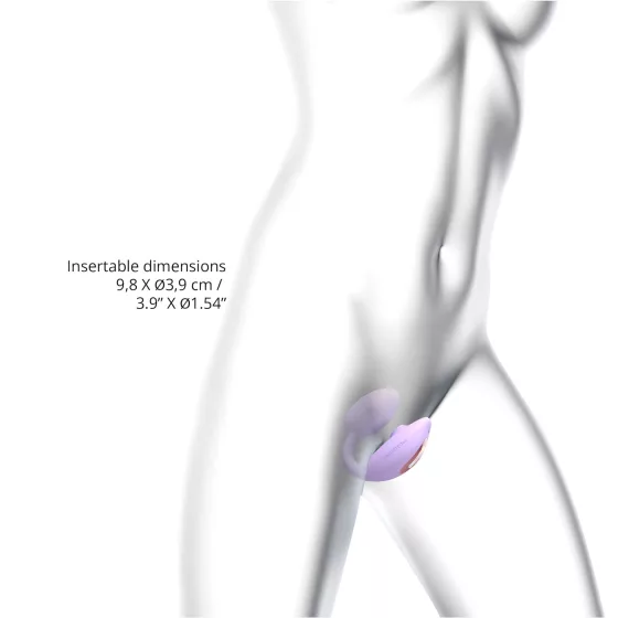 Love to Love Wonderlover - G-Spot Vibrator & Clitoral Stimulator (Purple)