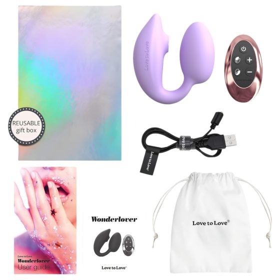 Love to Love Wonderlover - Clitoral & G-Spot Vibrator (Purple)