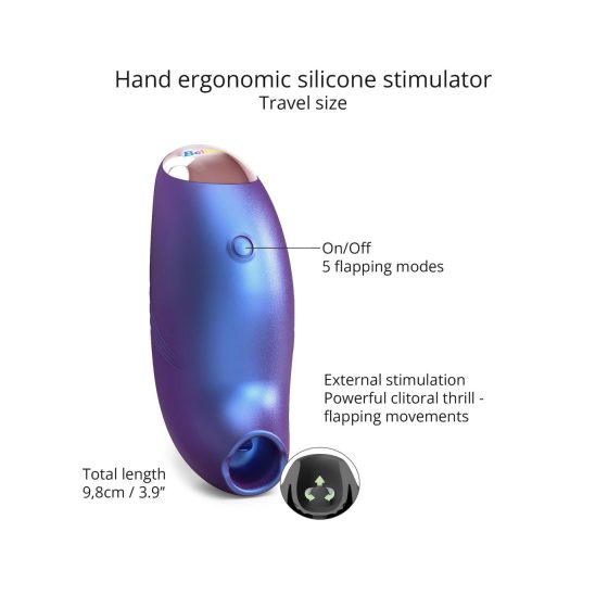 Love to Love Believer - Waterproof Clitoral Vibrator (Metallic Purple)