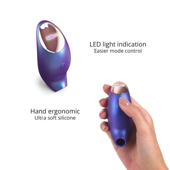 Love to Love Believer - Waterproof Clitoral Vibrator (Metallic Purple)
