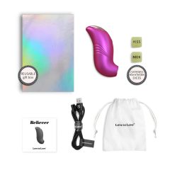   Love to Love Believer - Waterproof Clitoral Vibrator (Metallic Pink)