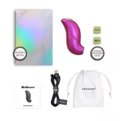   Love to Love Believer - Waterproof Clitoral Vibrator (Metallic Pink)