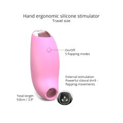   Love to Love Believer - Waterproof Clitoral Stimulator (Pink)