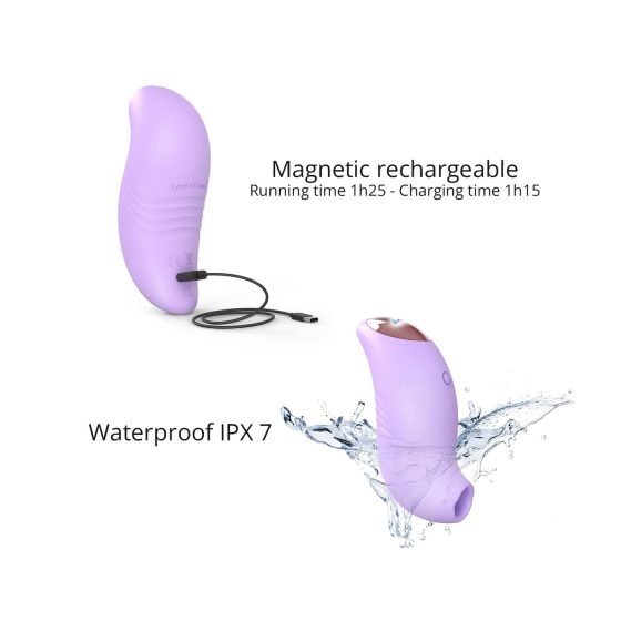 Love to Love Believer - Waterproof Clitoral Vibrator (Purple)