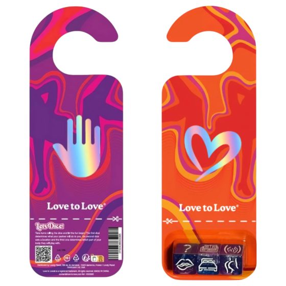 Love to Love - Sexy Dice Set (3 Pieces)