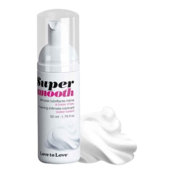 Love to Love Super Smooth - water-based lubricating foam (50ml)