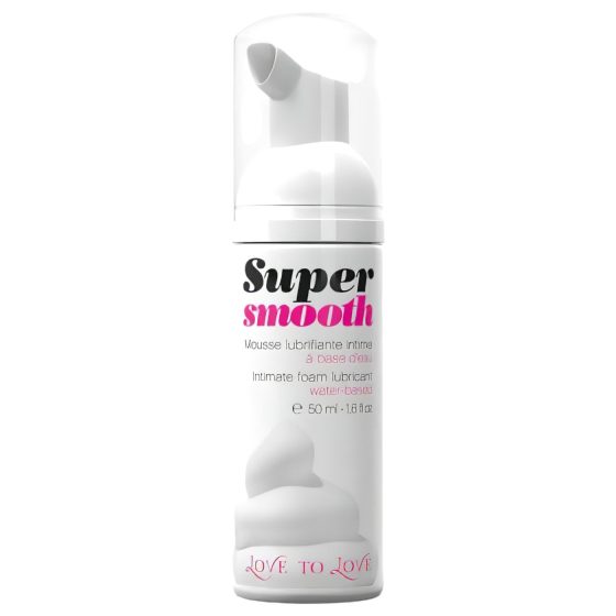 Love to Love Super Smooth - Water-Based Lubricant Foam (50ml)