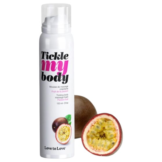 / Tickle My Body - Tingling Massage Foam - Passion Fruit (150ml)