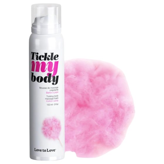 Tickle My Body - Tingling Cotton Candy Massage Foam (150ml)