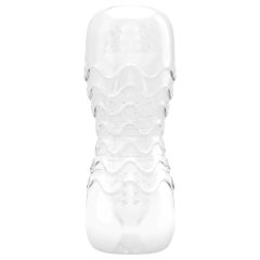 Dorcel Double Oo - Men's Masturbator (Transparent)