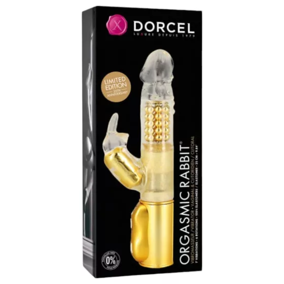 Dorcel Orgasmic Rabbit - Gold Clitoral Vibrator