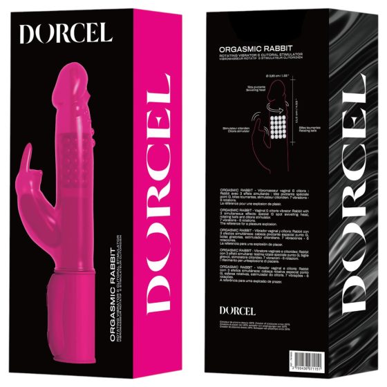 Dorcel Orgasmic Rabbit - Clitoral Vibrator (Pink)