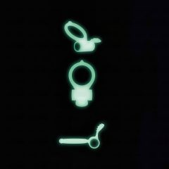 Dorcel - Glow-in-the-Dark Vibrating Ring (White)