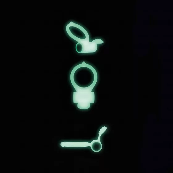 Dorcel - Glow-in-the-Dark Vibrating Ring (White)