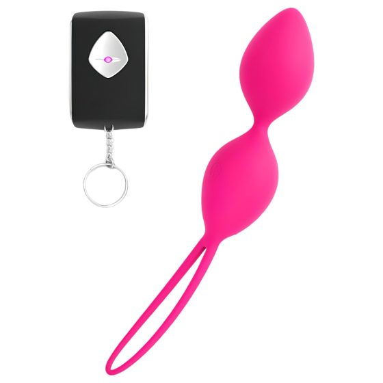 Dorcel Divine Balls - Vibrating Kegel Balls (Pink)