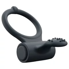   Dorcel Power Clit Plus - rechargeable vibrating penis ring (black)