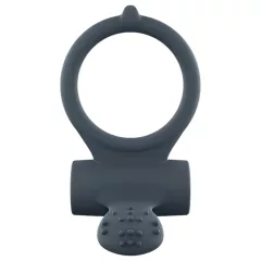   Dorcel Power Clit Plus - rechargeable vibrating penis ring (black)