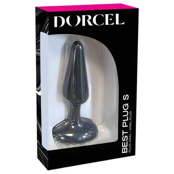 Dorcel Best S Plug - Small Silicone Dildo (Gray)