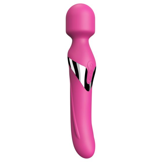 Dorcel Dual Orgasms - Rechargeable 2in1 Massager & Vibrator (Pink)