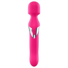   Dorcel Dual Orgasms - Rechargeable 2in1 Massager & Vibrator (Pink)