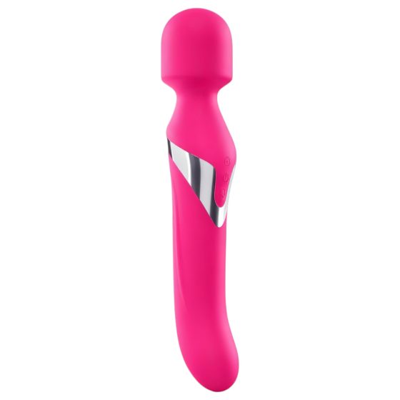 Dorcel Dual Orgasms - Rechargeable 2in1 Massager & Vibrator (Pink)