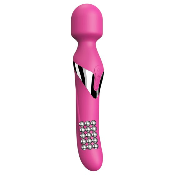 Dorcel Dual Orgasms - Rechargeable 2in1 Massager & Vibrator (Pink)
