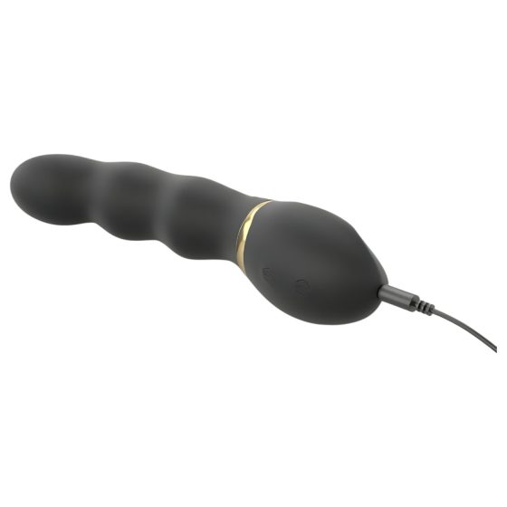 Dorcel Too Much 2.0 - Rechargeable Triple-Motor Vibrator (Black-Gold)