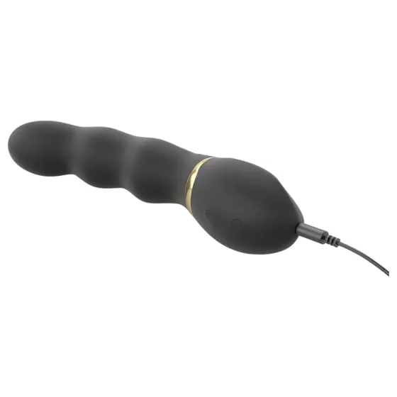 Dorcel Too Much 2.0 - Rechargeable Triple-Motor Vibrator (Black-Gold)