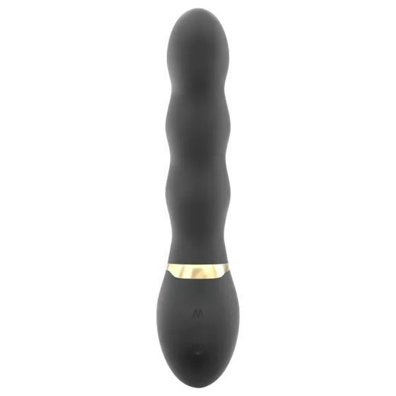 Dorcel Too Much 2.0 - Rechargeable Triple-Motor Vibrator (Black-Gold)