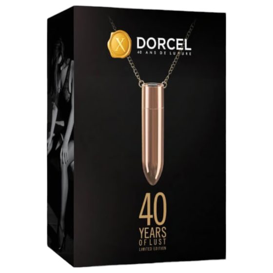 / Dorcel - Waterproof Rose Gold Vibrator Necklace (Rechargeable)