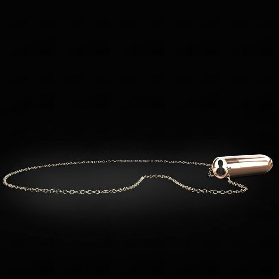 / Dorcel - Waterproof Rose Gold Vibrator Necklace (Rechargeable)