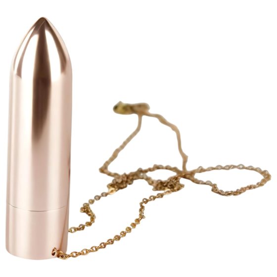 / Dorcel - Waterproof Rose Gold Vibrator Necklace (Rechargeable)