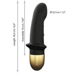   Dorcel Mini Lover 2.0 - Rechargeable, G-spot vibrator (black-gold)