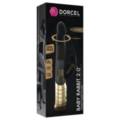 Dorcel Baby Rabbit 2.0 - Clitoral Vibrator (Black-Gold)