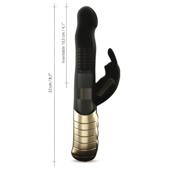 / Dorcel Baby Rabbit 2.0 - Clitoral Vibrator with Arm (Black-Gold)